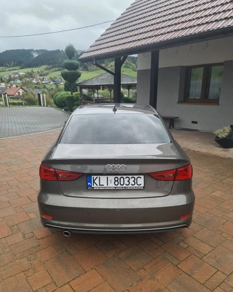 Audi A3 cena 63999 przebieg: 122376, rok produkcji 2015 z Lubomierz małe 106